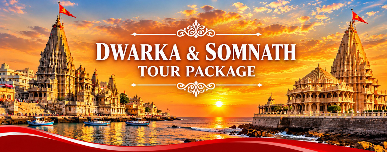 Gujarat Dwarka Somnath Tour Via Rajkot