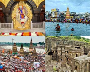 5days flight package for shirdi, nasik, pandharpur, ajanta and ellora for 5days